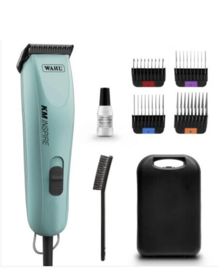 WAHL KM INSPIRE BRUSHLESS 2 SPEED CLIPPER(4X BONUS SNAP ON COMBS)