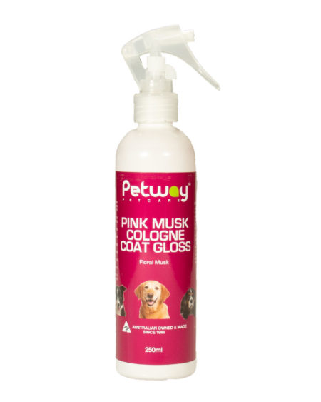 PETWAY 250 ML COLOGNE COAT GLOSS PINK MUSK