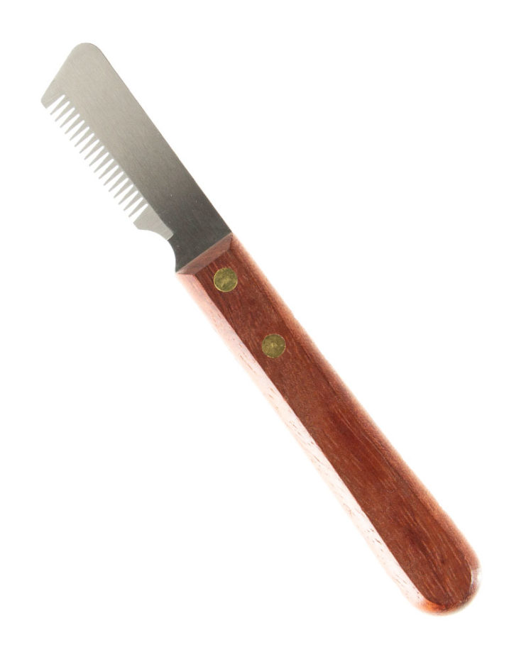 WOODEN HANDLE STRIPPING KNIFE 19 TOOTH RIGHT HAND | MJs New Zealand ...