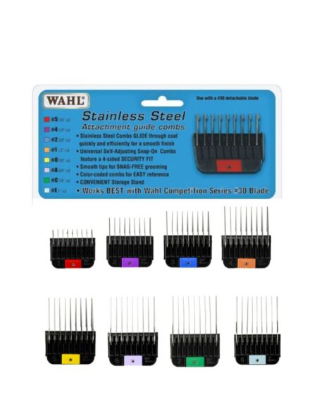 WAHL STAINLESS STEEL COMB SET