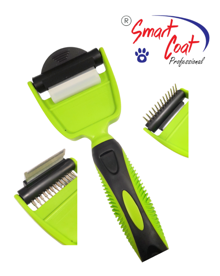 Curated visual reference: Gallery Detail: Smart Coat Duo Deshedding Rake Small Mjs New Zealand