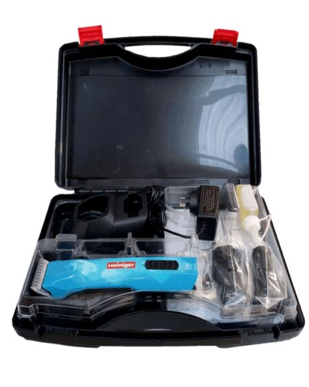 HEINIGER OPAL 2 SPEED CLIPPER  VET DELUXE PACK  (WITH FREE BLADE WASH)