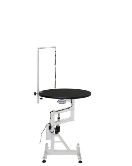 AEOLUS ROUND ELECTRIC LIFT TABLE WITH GROOMING ARM 50% OFF FREIGHT(T.B.A)