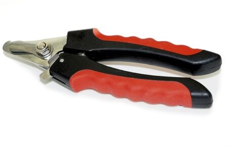 SMARTCOAT NAIL CLIPPERS LARGE BLACK/RED