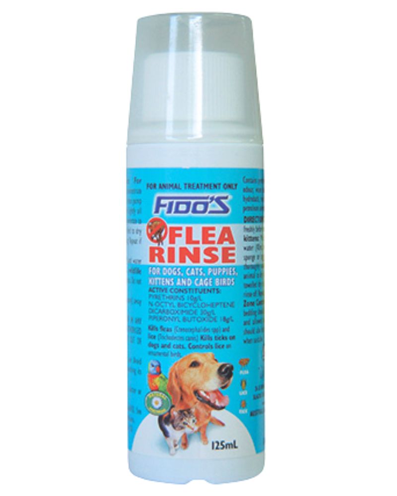 nz fidos flea rinse 125ml