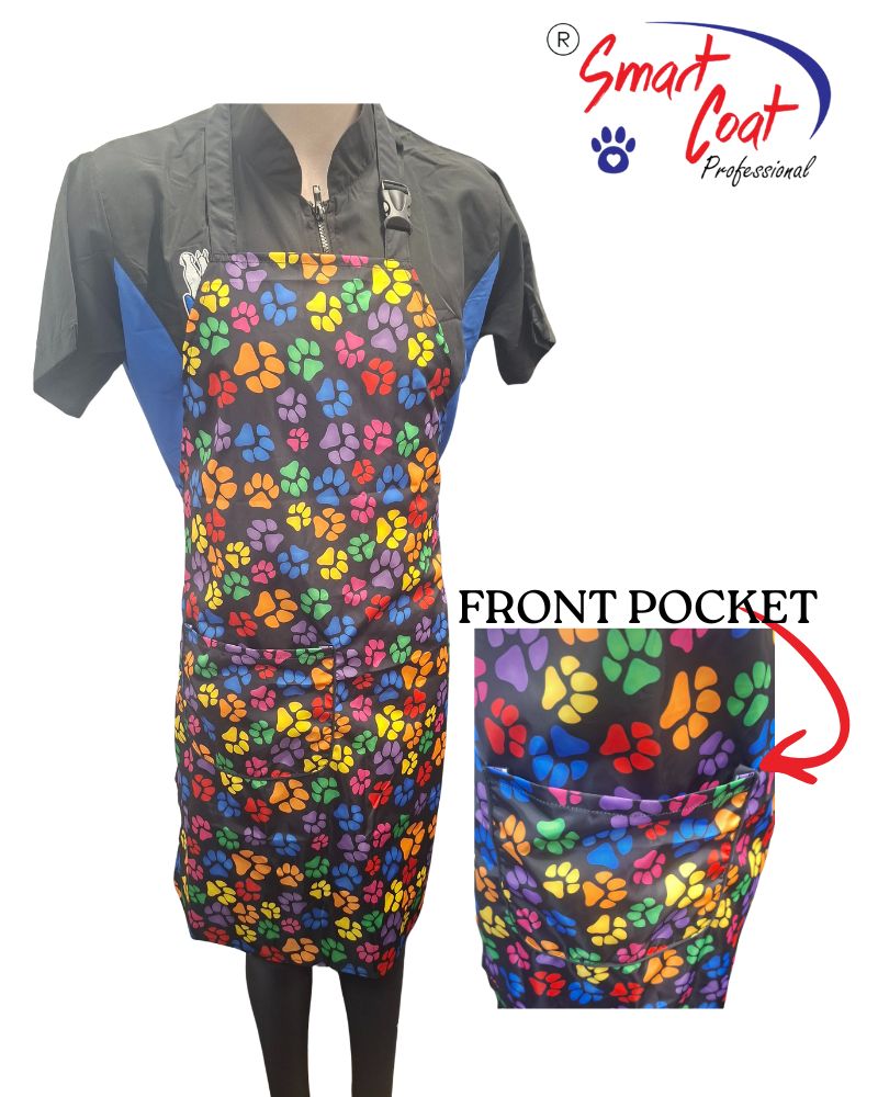 paw print apron
