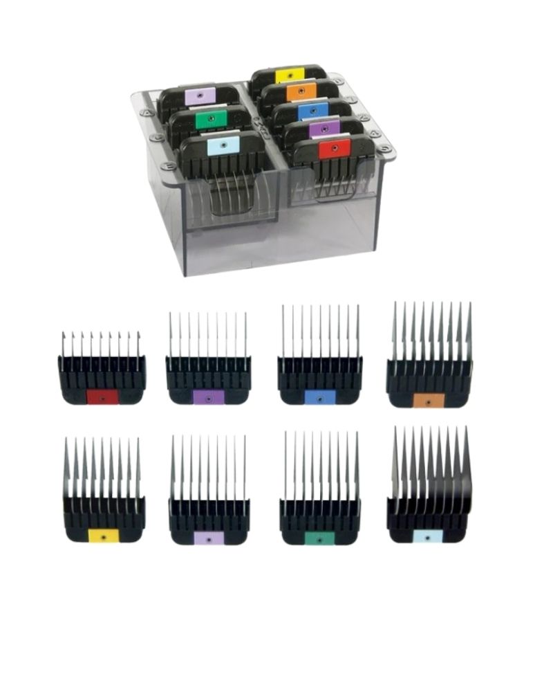 wahl snap on combs set