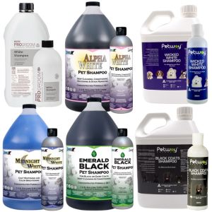 White & Black Shampoos