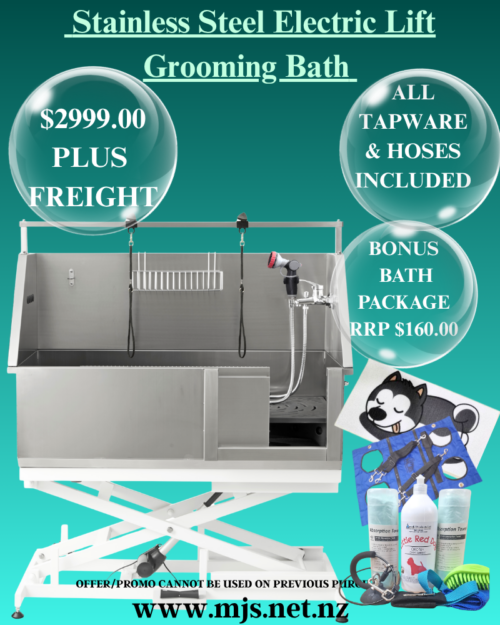 electric lift bath with freebies